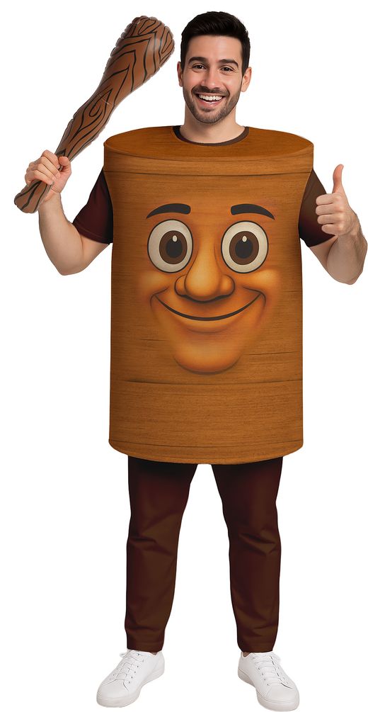 Disfraz Tung Tung Sahur adulto