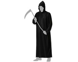 Disfraz túnica tenebrosa negro adulto