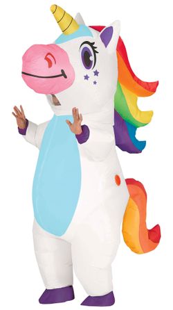 Disfraz Unicornio Hinchable adulto