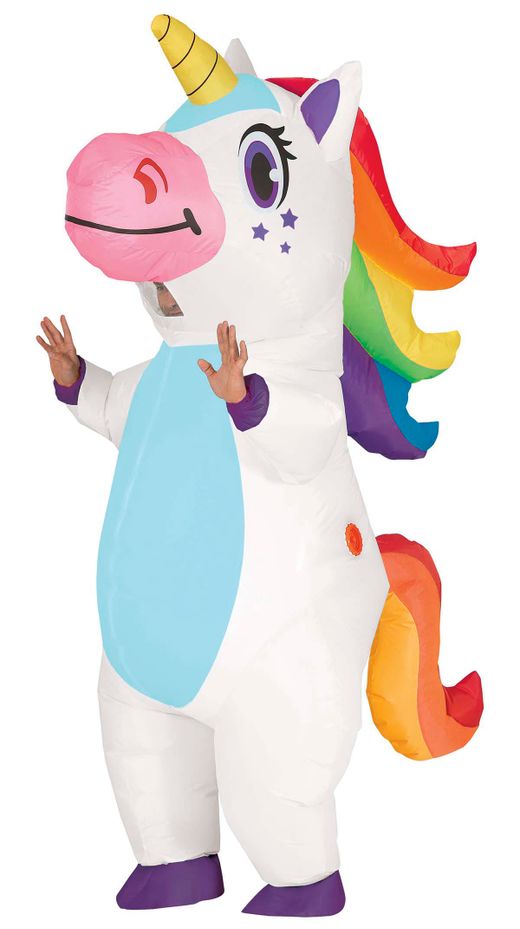 Disfraz Unicornio Hinchable adulto