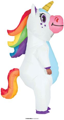 Disfraz Unicornio Hinchable adulto