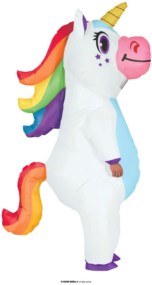 Disfraz Unicornio Hinchable adulto