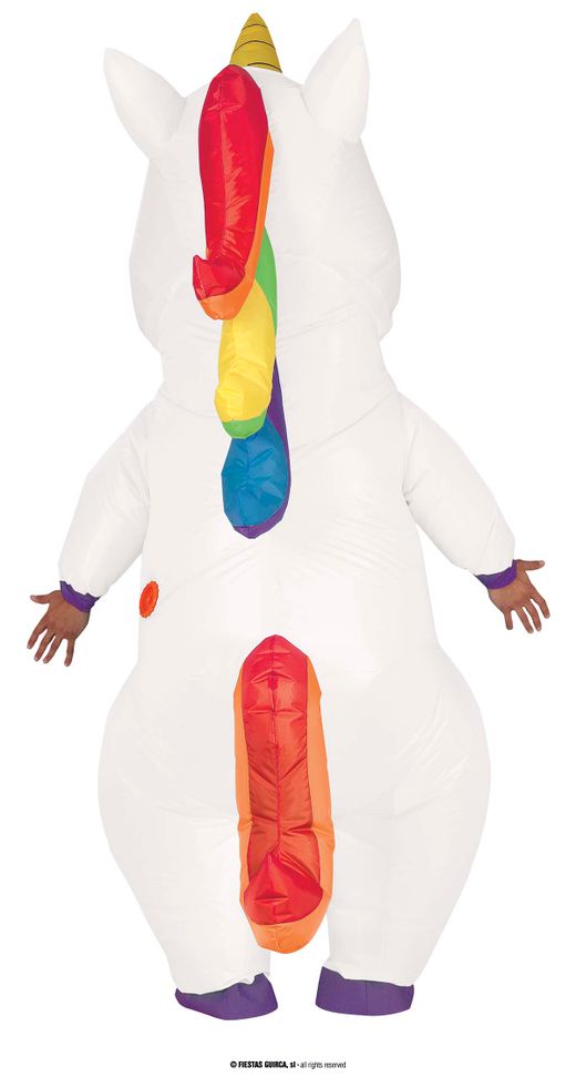 Disfraz Unicornio Hinchable adulto