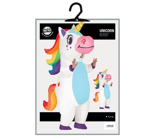 Disfraz Unicornio Hinchable adulto