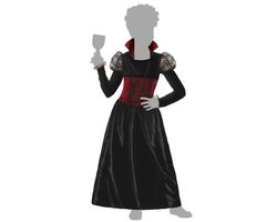 Disfraz Vampiresa infantil niña