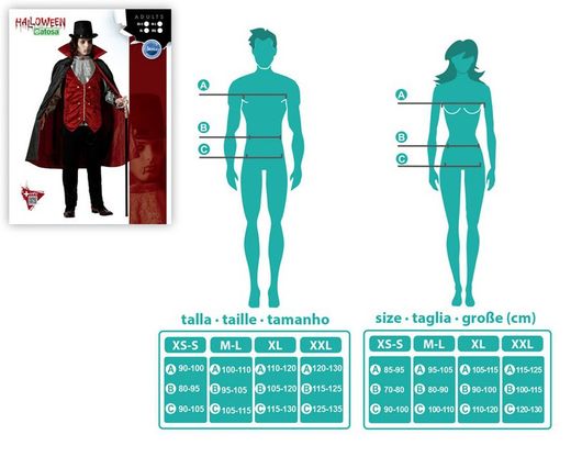 Disfraz Vampiro de hombre