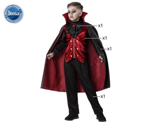 Disfraz infantil vampiro