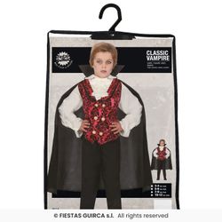 Disfraz vampiro infantil