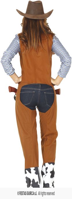 Disfraz Vaquera Cowboy adulta