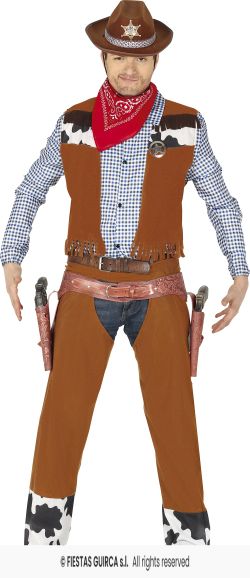 Disfraz Vaquero Cowboy adulto