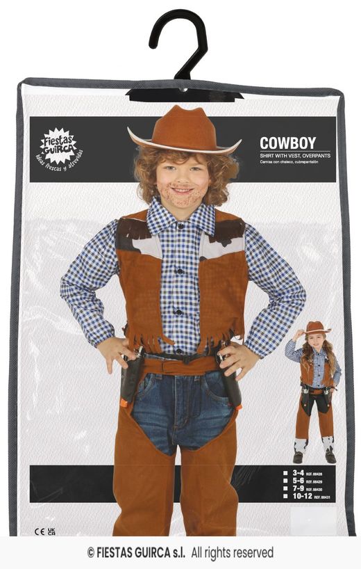 Disfraz Vaquero/a Cowboy unixes infantil