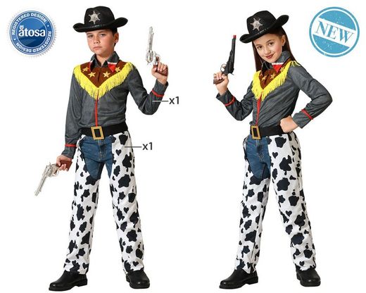 Disfraz Vaquero/A Unixes Infantil