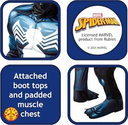 Disfraz Venom deluxe licencia oficial