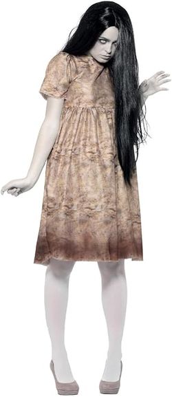 Disfraz vestido espiritu the ring mujer