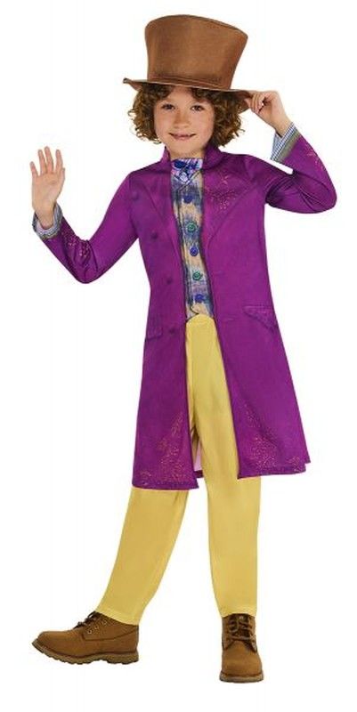 Disfraz Willy Wonka infantil liciencia oficial