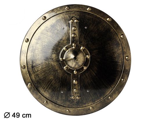 Escudo 49Cm Romano Dorado 58314