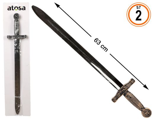Espada Medieval 70X10Cm 2 St. 40165
