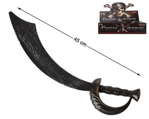 Espadas Piratas 47.5X31.5X11Cm Metalizado 56255