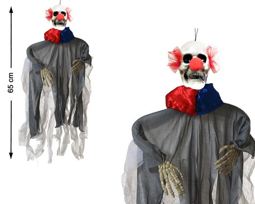 Esqueleto De Payaso 65X40 Cm