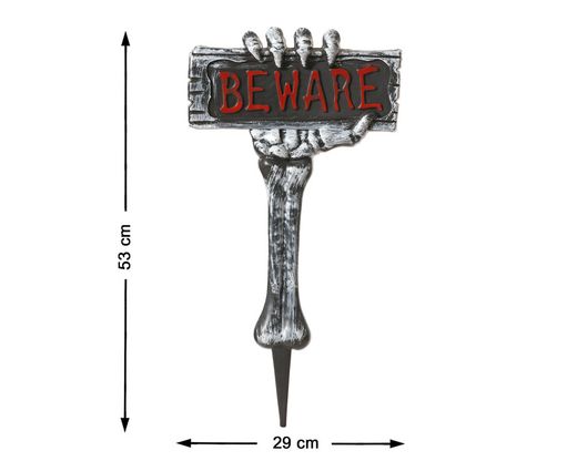 Estaca Jardin 53X29 Cm Beware