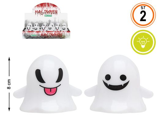 Exp/12- Fantasma 8 Cm  Luz 2 St.