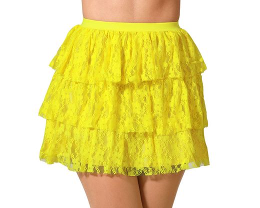 Falda Amarillo 75993