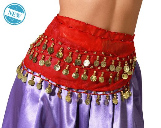 Falda Monedas Rojo 83531