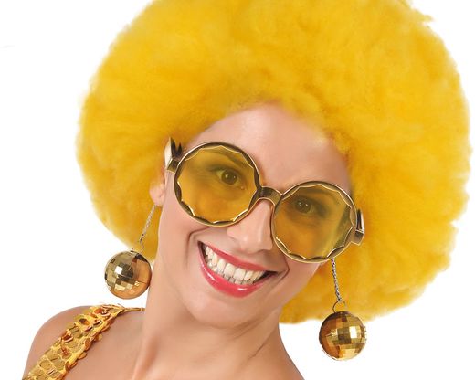 Gafas Con Bolas Dorado 32969
