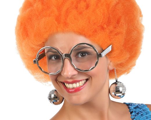 Gafas Con Bolas Plateado 32970