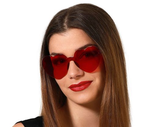 Gafas Corazones Rojo 75985