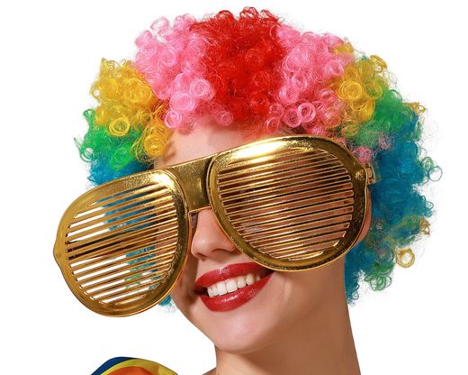 Gafas Dorado Xxl 76072