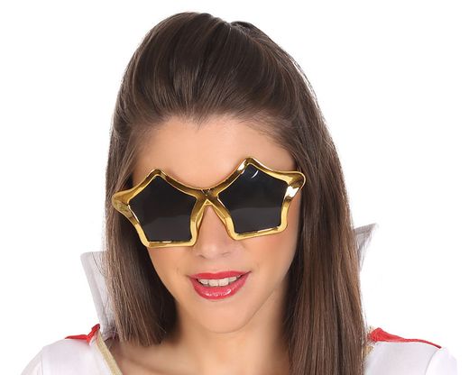 Gafas Estrellas Dorado 71649
