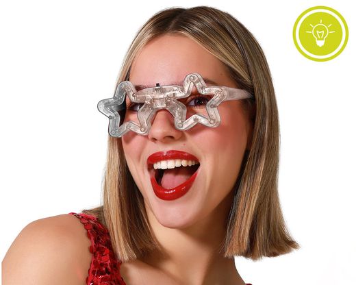 Gafas Estrellas Luz Transparente 76027