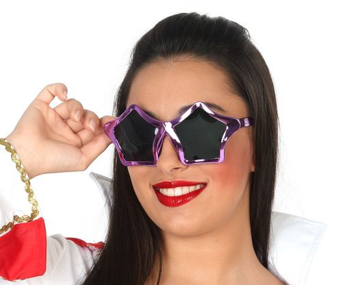 Gafas Estrellas Morado 72450