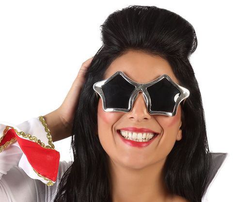 Gafas Estrellas Plateado 71647