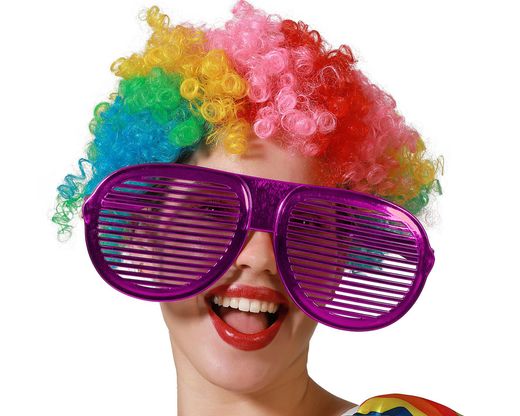Gafas Fucsia Metalizado Xxl 76074