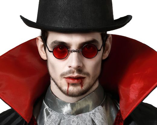 Gafas Halloween Rojo 76032