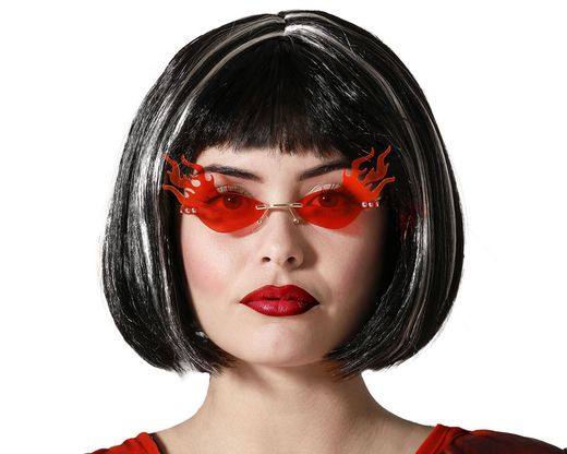 Gafas Llama Rojo