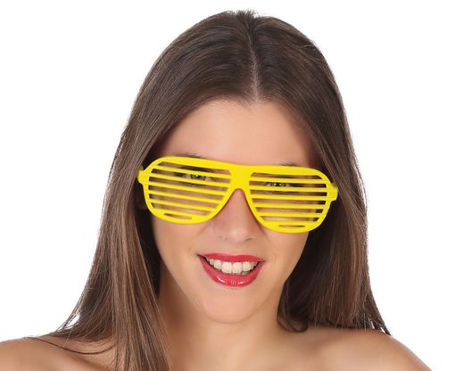 Gafas Rejilla Amarillo 39742