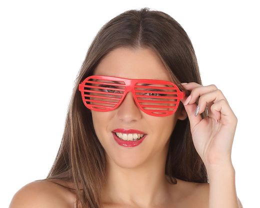 Gafas Rejilla Rojo 32962