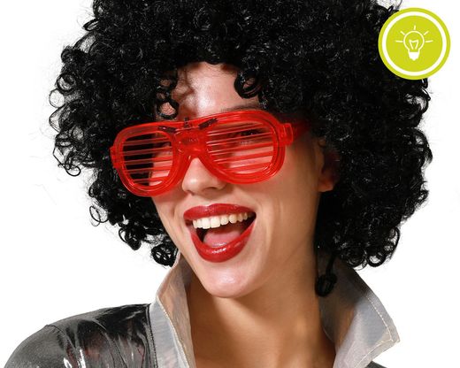 Gafas Rejilla Rojo Luz 76021