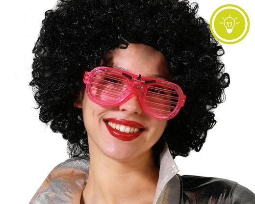Gafas Rejilla Rosa Luz 76022