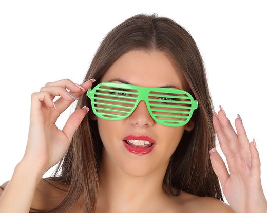 Gafas Rejilla Verde 39743