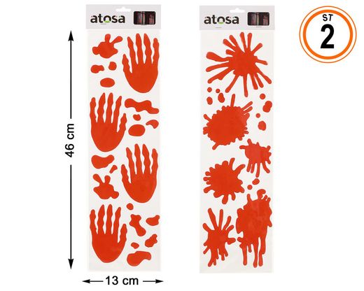 Gelatina Halloween 46X13 2 St.