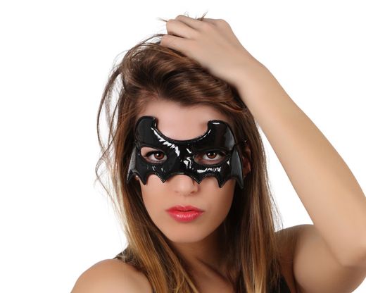 Antifaz Halloween Negro