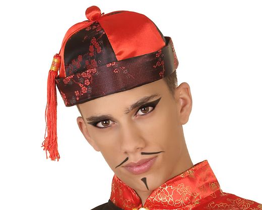 Gorro Oriental Rojo 35474