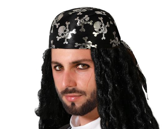 Gorro Pirata Plateado 75534