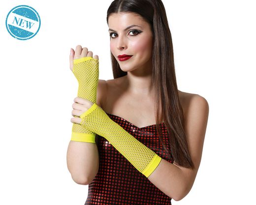 Guante Rejilla Amarillo 83873