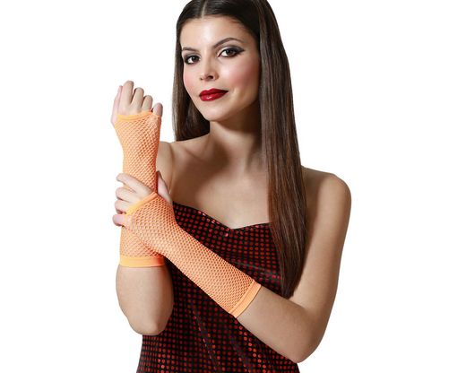 Guante Rejilla Naranja 48910