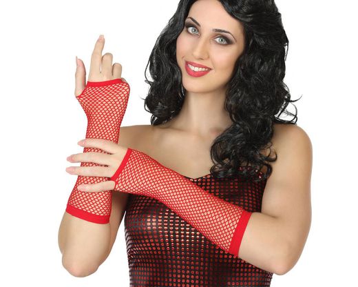 Guante Rejilla Rojo 34505